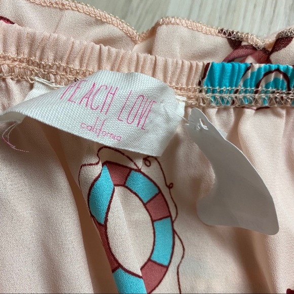 Peach Love California Nautical Beach Maxi Dress - Picture 4 of 4